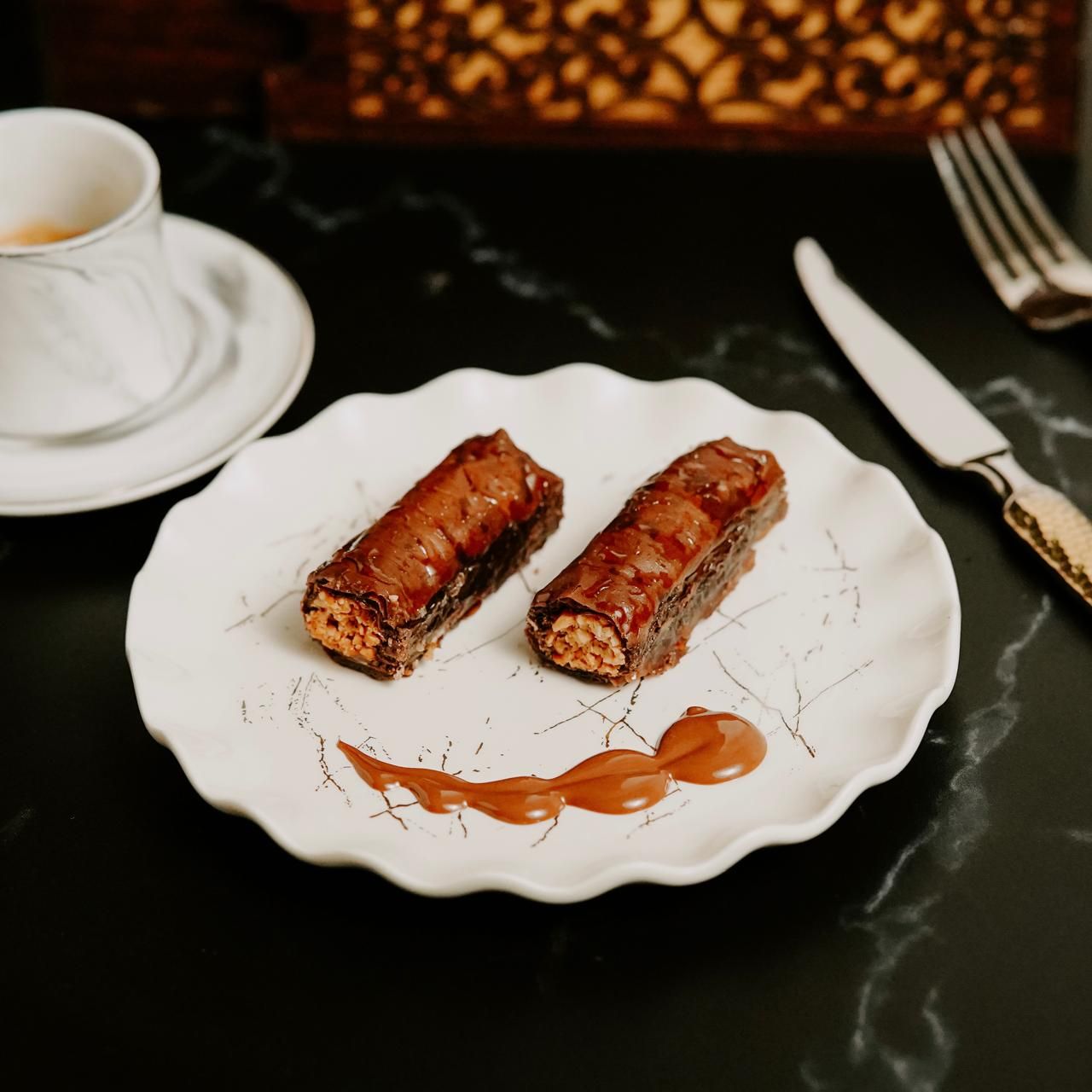 Chocolate & Cashew Finger (One Piece)